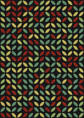 soyut geometrik desen üretken hesaplayıcı vektör sanat çizimi