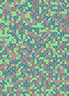 soyut geometrik desen üretken hesaplayıcı vektör sanat çizimi