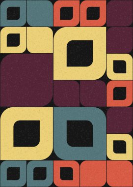 soyut geometrik desen üretken hesaplayıcı vektör sanat çizimi