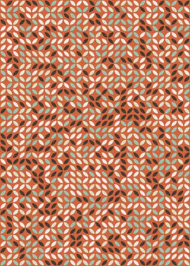 soyut geometrik desen üretken hesaplayıcı vektör sanat çizimi