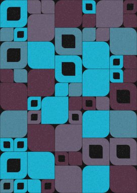 soyut geometrik desen üretken hesaplayıcı vektör sanat çizimi