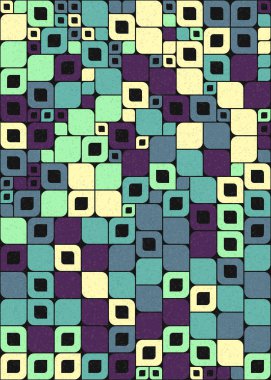 soyut geometrik desen üretken hesaplayıcı vektör sanat çizimi