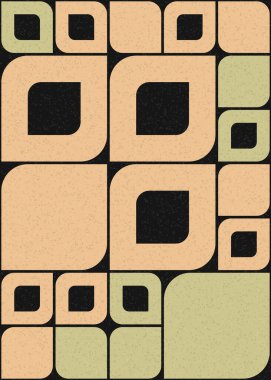 soyut geometrik desen üretken hesaplayıcı vektör sanat çizimi