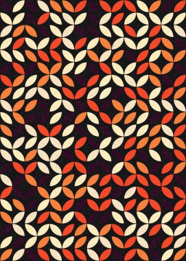 soyut geometrik desen üretken hesaplayıcı vektör sanat çizimi