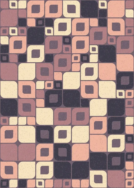 Abstracto Patrón Geométrico Generativo Vector Computacional Ilustración Arte — Archivo Imágenes Vectoriales
