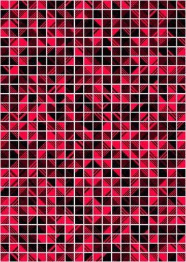 Soyut geometrik desen, vektör illüstrasyon tasarımı