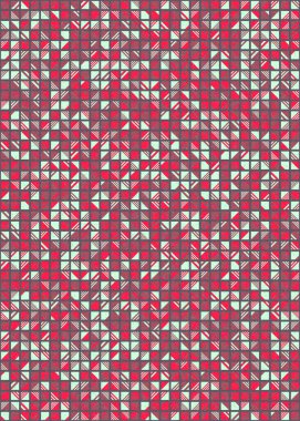 Soyut geometrik desen, vektör illüstrasyon tasarımı