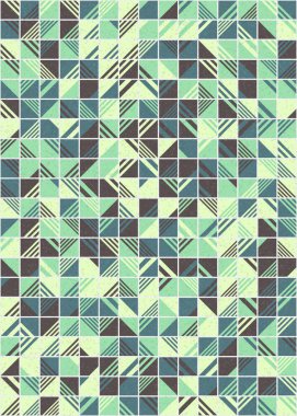 Soyut geometrik desen, vektör illüstrasyon tasarımı