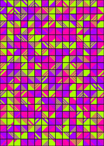 Schéma Géométrique Abstrait Illustration Vectorielle — Image vectorielle