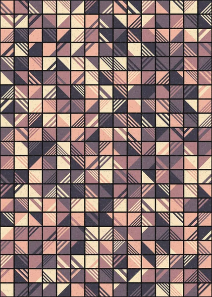 Abstraktes Geometrisches Muster Vektor Illustration Design — Stockvektor