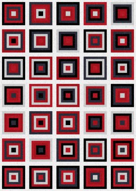 soyut geometrik desen tasarımı, vektör sanat çizimi