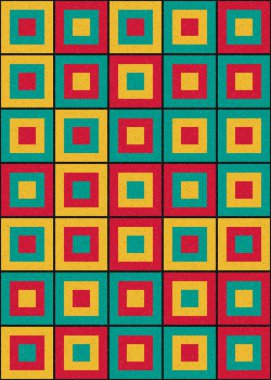 soyut geometrik desen tasarımı, vektör sanat çizimi