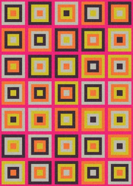 Soyut Geometrik Desen, hesaplama sanatı çizimi