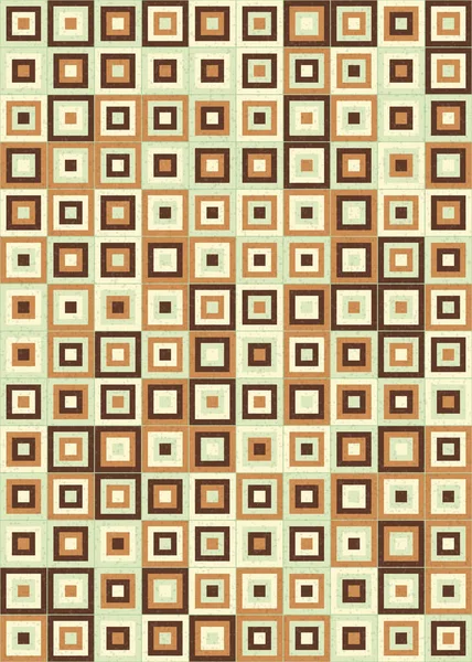 Abstrakte Geometrische Muster Generative Computergestützte Kunstillustration — Stockvektor