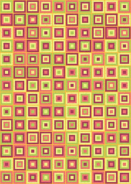 Abstrakt Geometriskt Mönster Generativ Beräknande Vektor Konst Illustration — Stock vektor