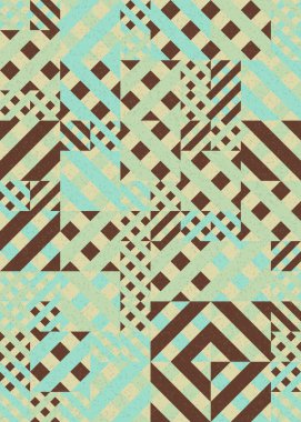 soyut geometrik desen üretken hesaplama sanatı illüstrasyonu, dijital duvar kağıdı