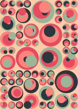 Soyut Geometrik Desen, Dijital Duvar Kağıdı