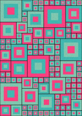 Soyut Geometrik Desen, Dijital Duvar Kağıdı