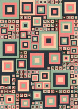 Soyut Geometrik Desen, Dijital Duvar Kağıdı