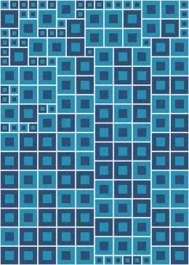 Soyut Geometrik Desen, Dijital Duvar Kağıdı