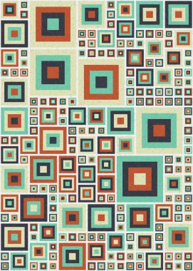 Soyut Geometrik Desen, Dijital Duvar Kağıdı