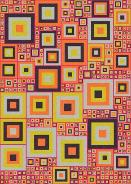 Soyut Geometrik Desen, Dijital Duvar Kağıdı