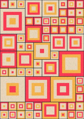 Soyut Geometrik Desen, Dijital Duvar Kağıdı