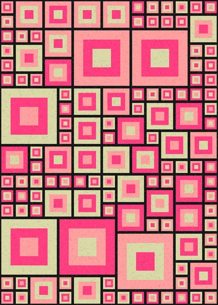 Abstraktes Geometrisches Muster Digitale Tapete — Stockvektor