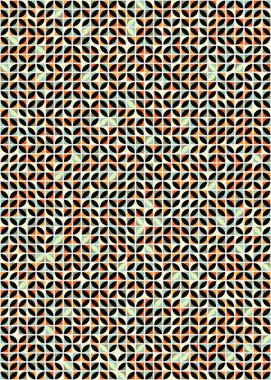 soyut geometrik desen üretken hesaplama sanatı illüstrasyonu, dijital duvar kağıdı