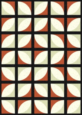 soyut geometrik desen üretken hesaplama sanatı illüstrasyonu, dijital duvar kağıdı