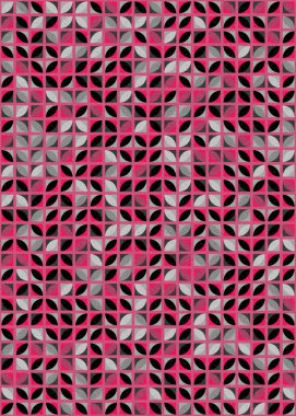 soyut geometrik desen üretken hesaplama sanatı illüstrasyonu, dijital duvar kağıdı