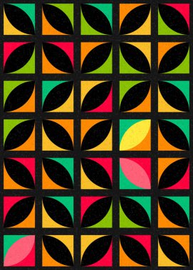 soyut geometrik desen üretken hesaplama sanatı illüstrasyonu, dijital duvar kağıdı