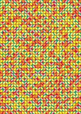 soyut geometrik desen üretken hesaplama sanatı illüstrasyonu, dijital duvar kağıdı