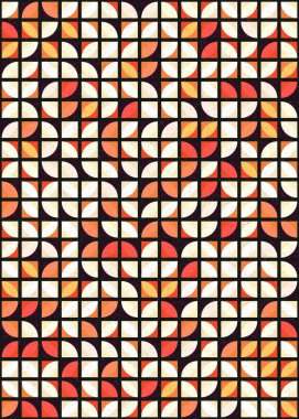 soyut geometrik desen üretken hesaplama sanatı illüstrasyonu, dijital duvar kağıdı