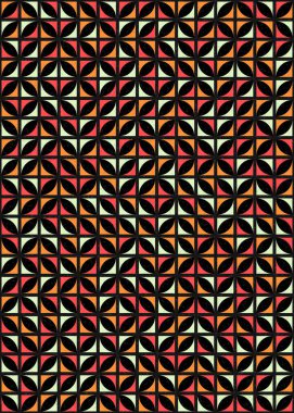 soyut geometrik desen üretken hesaplama sanatı illüstrasyonu, dijital duvar kağıdı