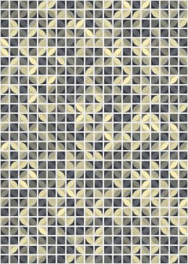 soyut geometrik desen üretken hesaplama sanatı illüstrasyonu, dijital duvar kağıdı