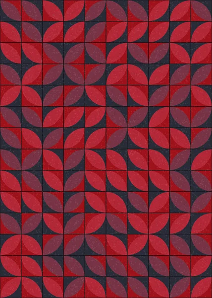 Abstract Geometrisch Patroon Generatieve Computationele Kunst Illustratie Digitaal Behang — Stockvector