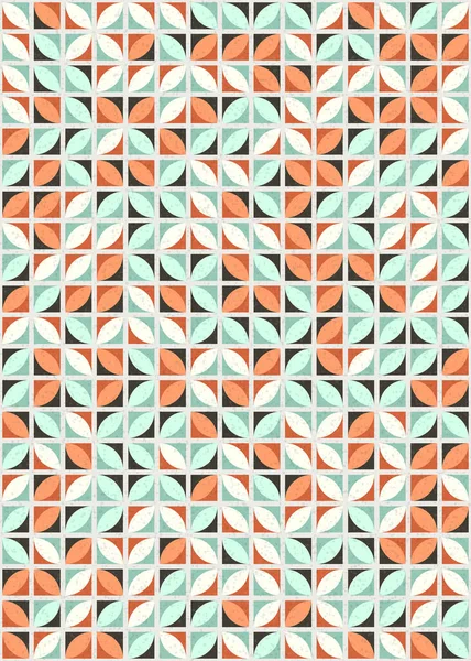 Abstracto Patrón Geométrico Generativo Ilustración Arte Computacional Fondo Pantalla Digital — Archivo Imágenes Vectoriales