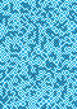 Soyut Geometrik Desen, hesaplama sanatı çizimi