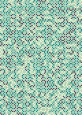 Soyut Geometrik Desen, hesaplama sanatı çizimi