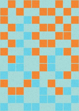 Soyut Geometrik Desen, hesaplama sanatı çizimi