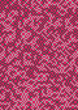 Soyut Geometrik Desen, hesaplama sanatı çizimi