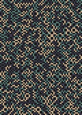 Soyut Geometrik Desen, hesaplama sanatı çizimi