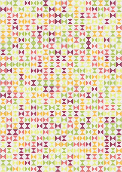 Farbe Abstrakten Hintergrund Mit Geometrischen Formen Generative Computergrafik Illustration Imitation — Stockvektor