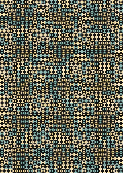 Цветовой Абстрактный Фон Геометрическими Фигурами Генеративная Иллюстрация Вычислительного Искусства Имитационная — стоковый вектор