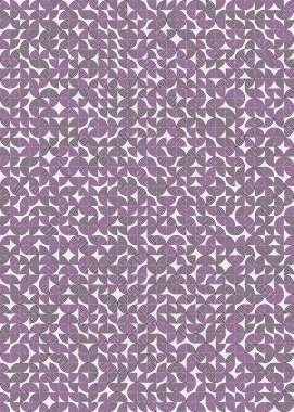 Soyut Geometrik Desen, üretken hesaplama sanatı çizimi