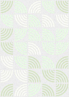 Soyut Geometrik Desen, üretken hesaplama sanatı çizimi