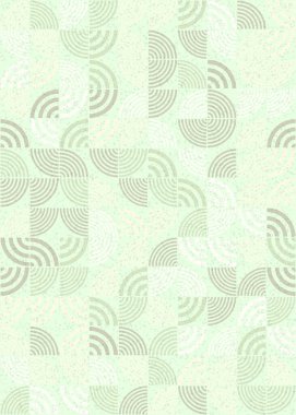 Soyut Geometrik Desen, üretken hesaplama sanatı çizimi