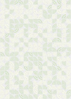 Soyut Geometrik Desen, üretken hesaplama sanatı çizimi