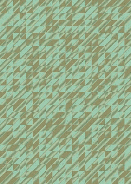 Abstrakte Geometrische Muster Generative Computergestützte Kunstillustration — Stockvektor